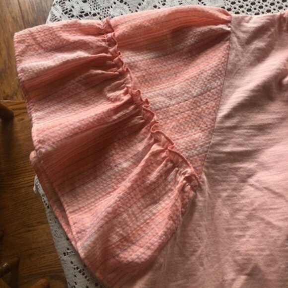 Peach Umgee Blouse - size small - Picture 3 of 6